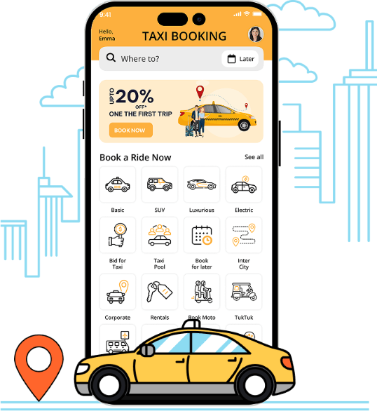 Uber Clone - #1 Ready****e Taxi Booking App