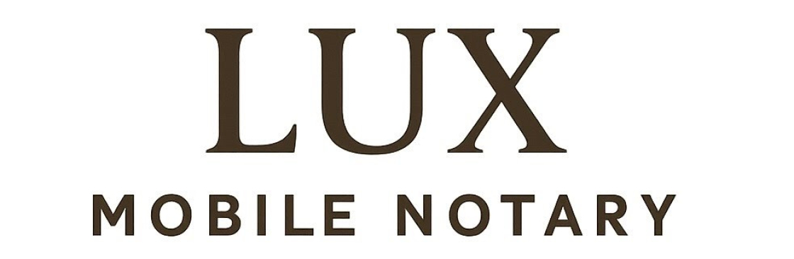 Lux Mobile Notary Cover Image