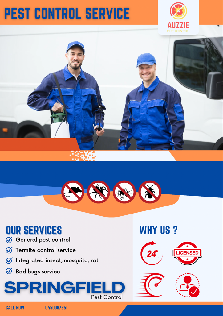 Pest Control Services In Springfield | Pest Control Springfield