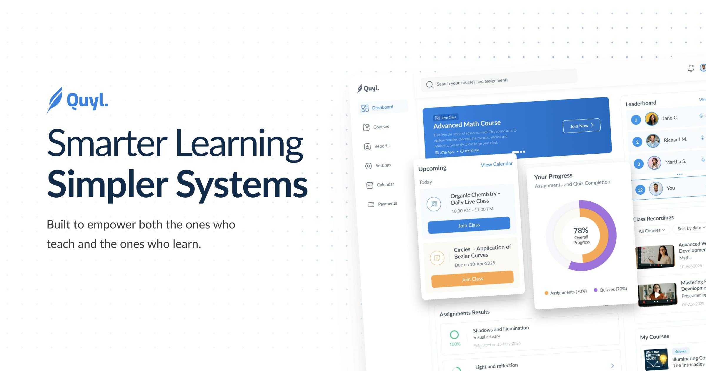 Best Learning Management System Soft****e | Quyl Online LMS