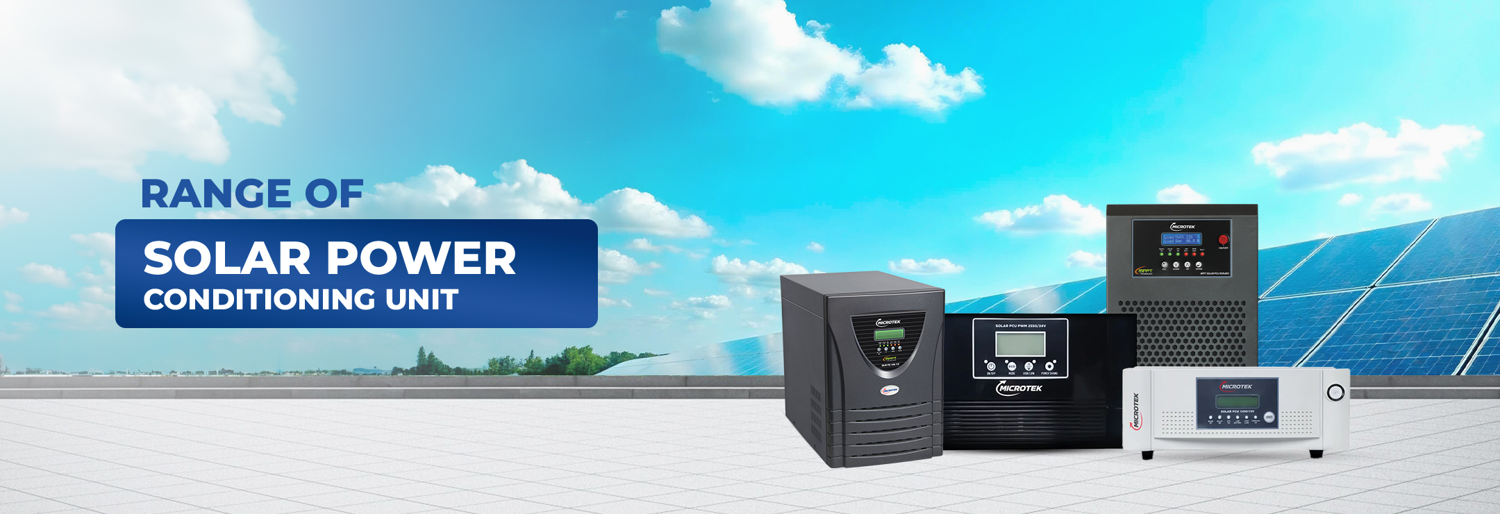 Solar Power Conditioning Units | Best Microtek Solar Solutions