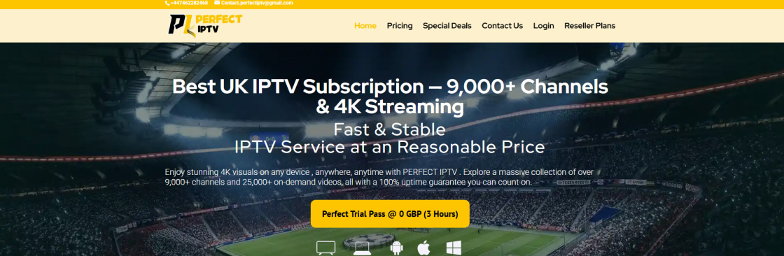 perfect iptv Cover Image