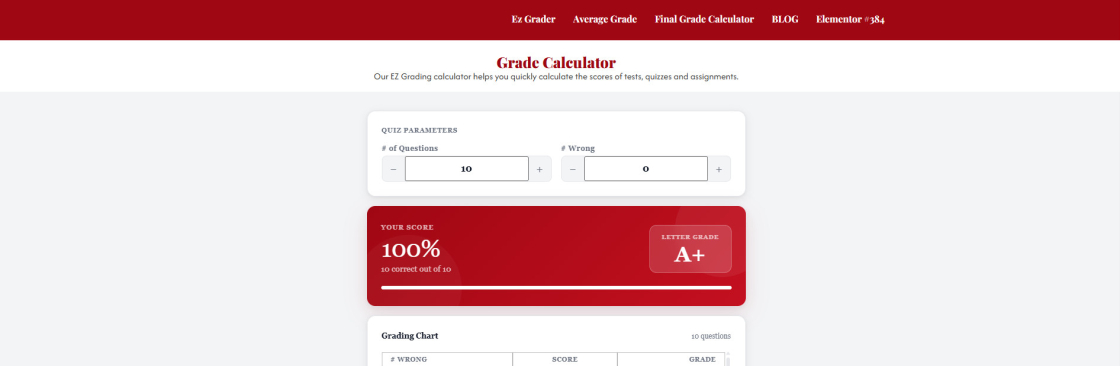 grade calculator Cover Image