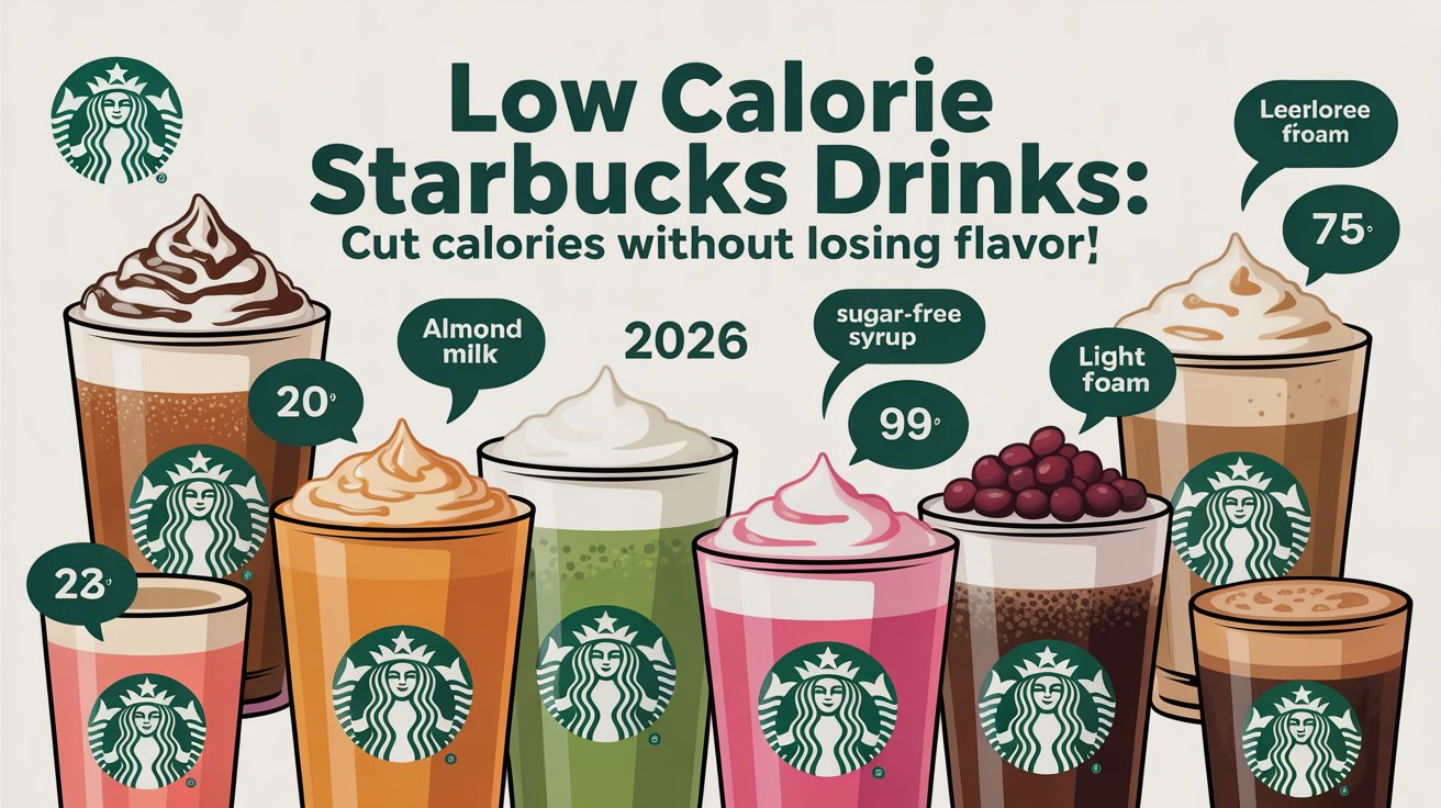 Low Calorie Starbucks Drinks: Smart Ordering Guide 2026